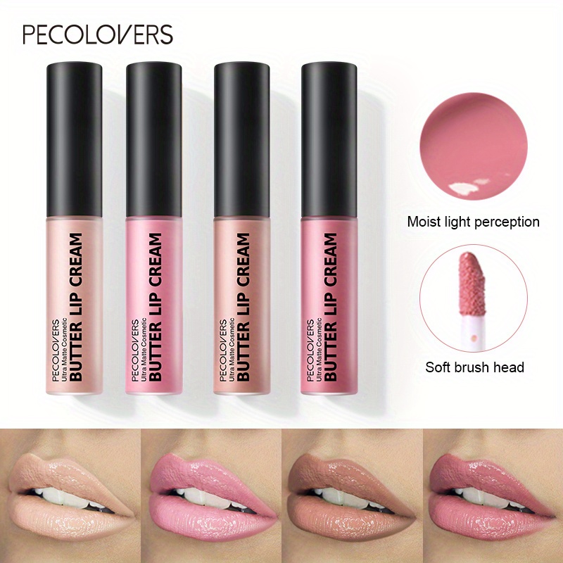 Nude Lip Gloss Waterproof Matt - Matte Velvet Lip Tint Long Lasting ulasan dan harga