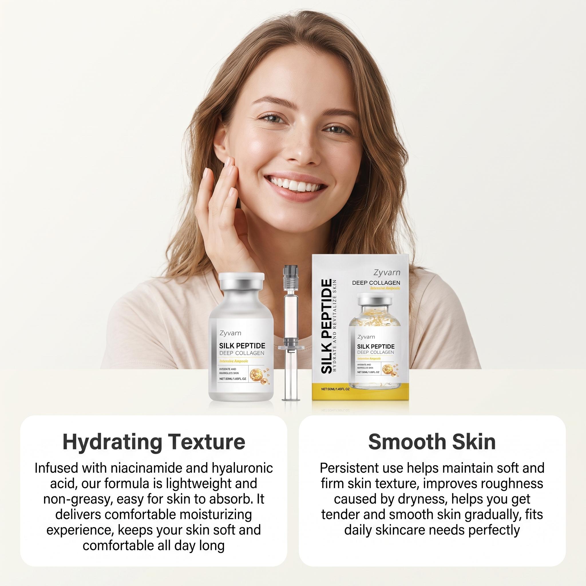 Silk Collagen Serum Ampoule wi - Hyaluronic Acid Facial Serum ulasan dan harga