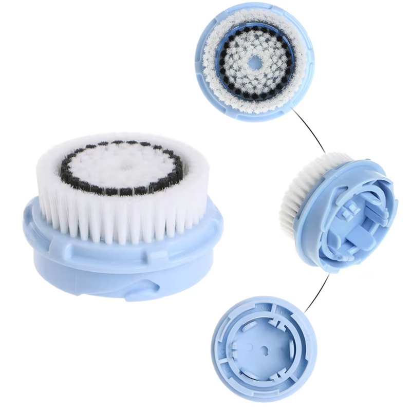 Facial Cleansing Brush Heads D - Silicone Face Scrubber Electric ulasan dan harga