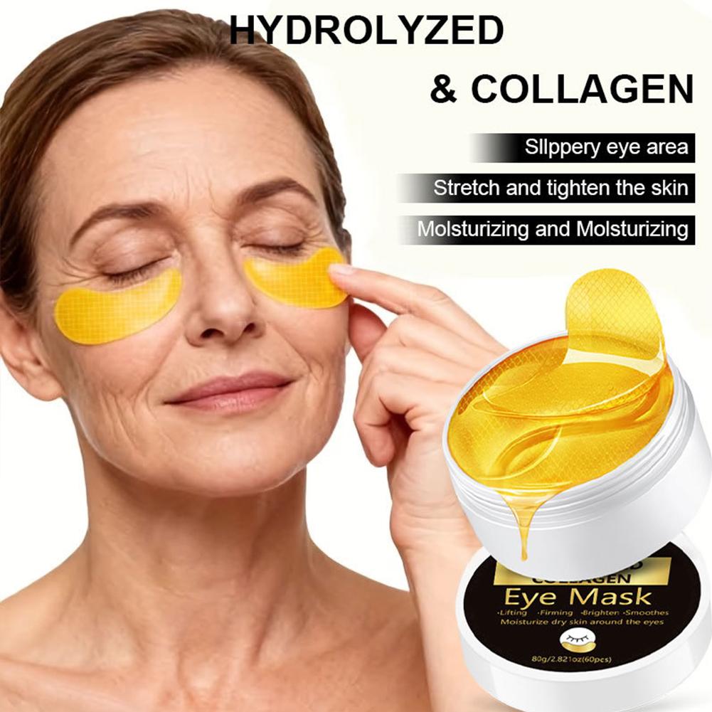 Retinol Collagen Gold Gel Eye  - Collagen Under Eye Patches ulasan dan harga