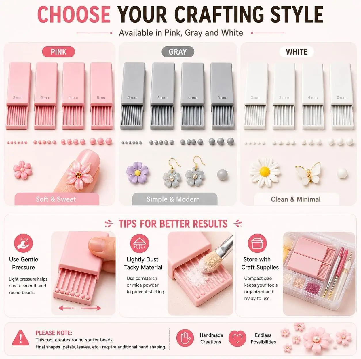 4PCS 3D Print Clay Gel Ball Ma - Nail Art ulasan dan harga