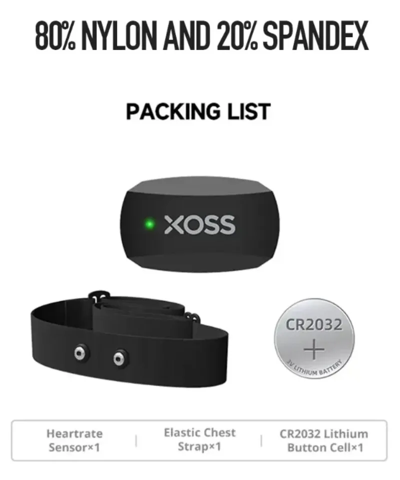 XOSS X2 Chest Strap Heart Sens - Health Monitors ulasan dan harga