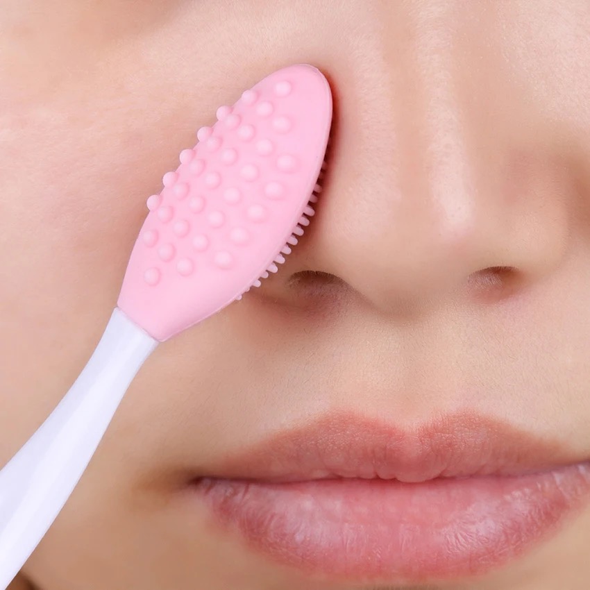 1PC/4PCS  Beauty Skin Care Was - Silicone Face Scrubber Electric ulasan dan harga