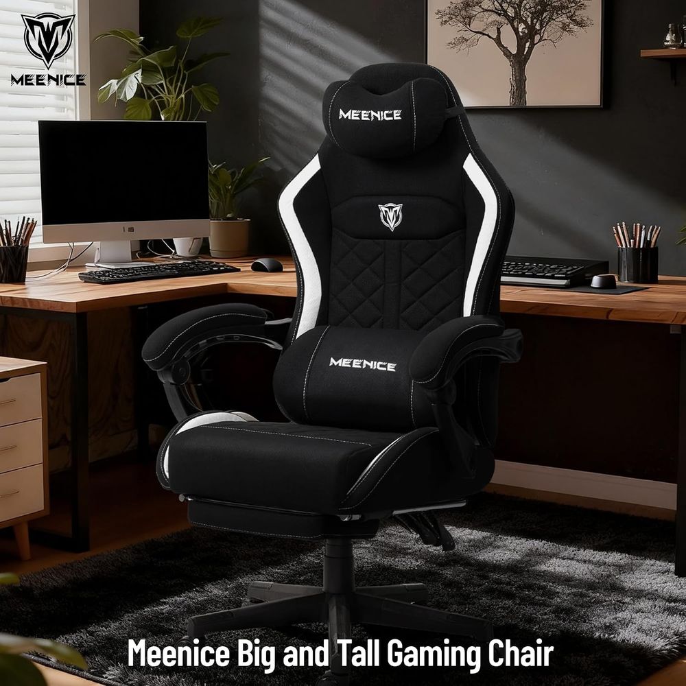 Big and Tall Gaming Chair abri - Massage ulasan dan harga