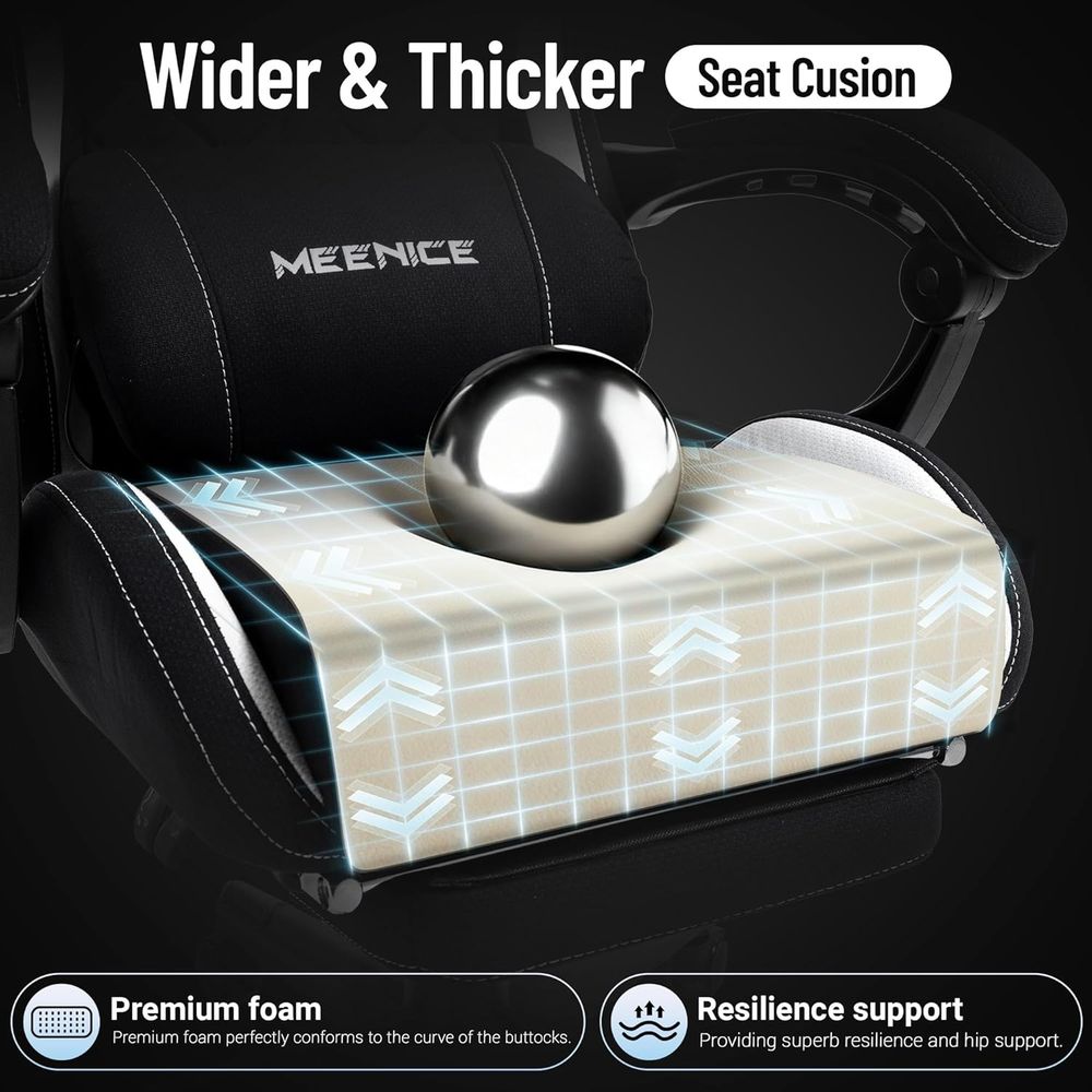 Big and Tall Gaming Chair abri - Massage ulasan dan harga