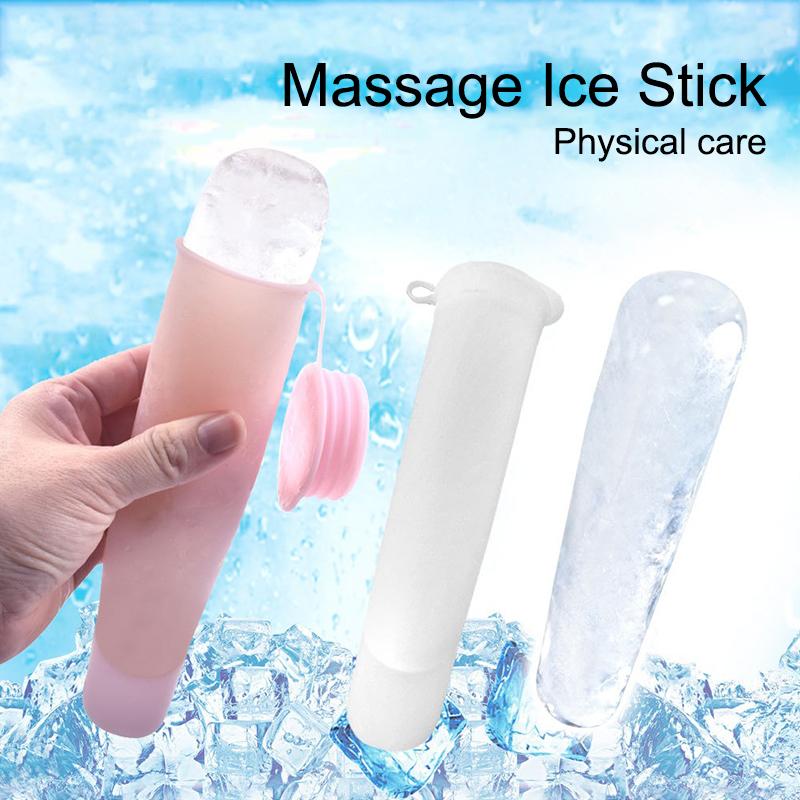 1PC Silicone Cube Tray Shape I - Face Ice Roller Puffiness ulasan dan harga