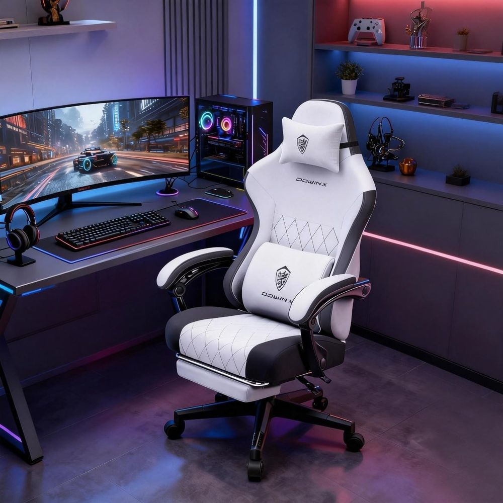 Gaming Chair with ket Spring C - Massage ulasan dan harga