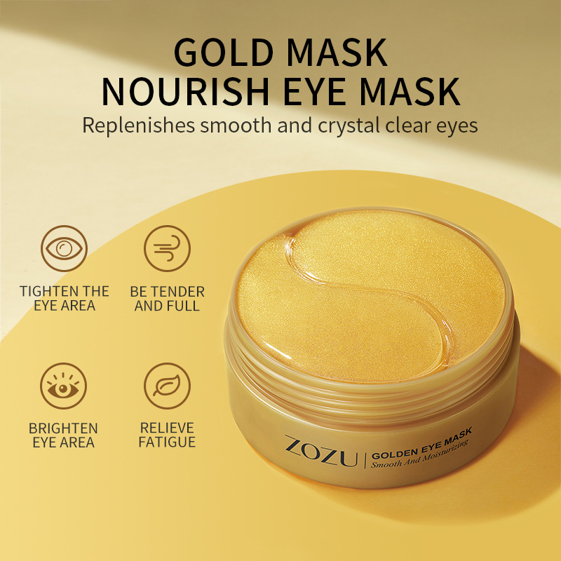 60pcs Golden Collagen Avocado  - Collagen Under Eye Patches ulasan dan harga
