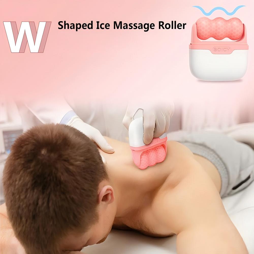 Double Ended Ice Roller for Fa - Face Ice Roller Puffiness ulasan dan harga