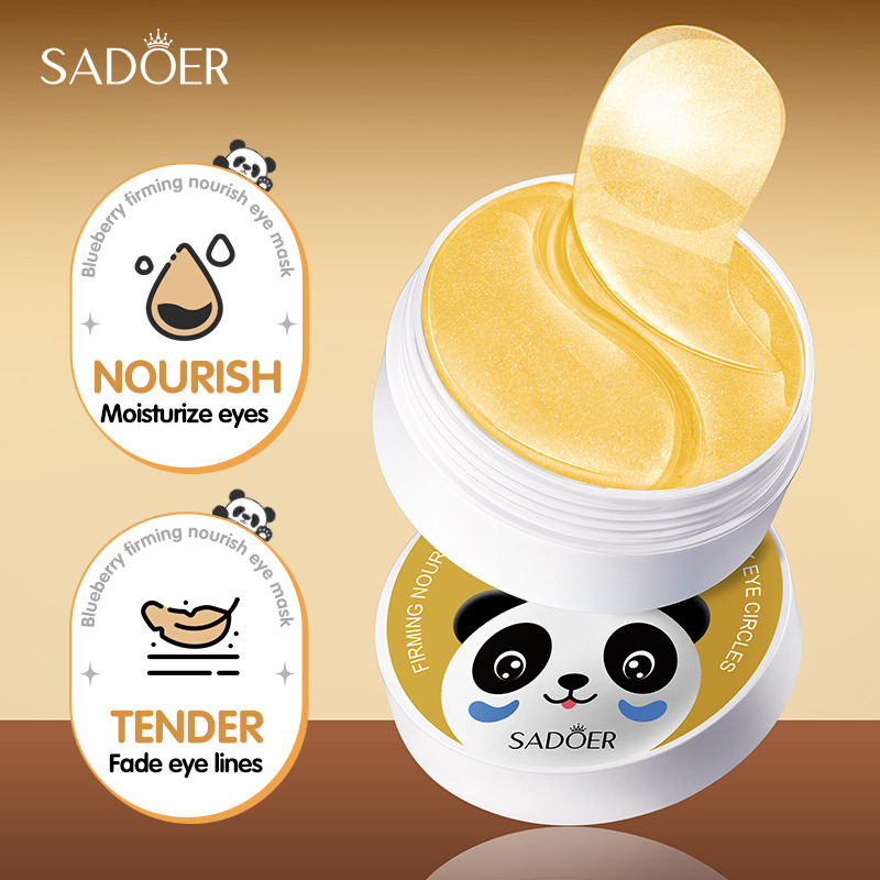 60pcs SADOER Crystal Collagen  - Collagen Under Eye Patches ulasan dan harga