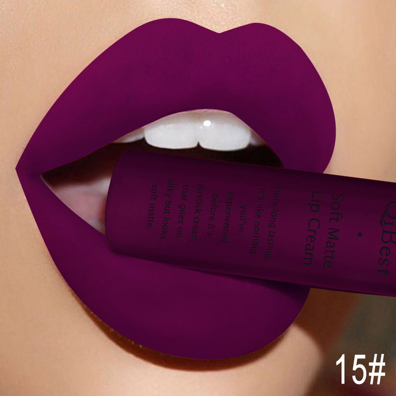 QIBEST Sexy Velvet Matte Lip G - Matte Velvet Lip Tint Long Lasting ulasan dan harga