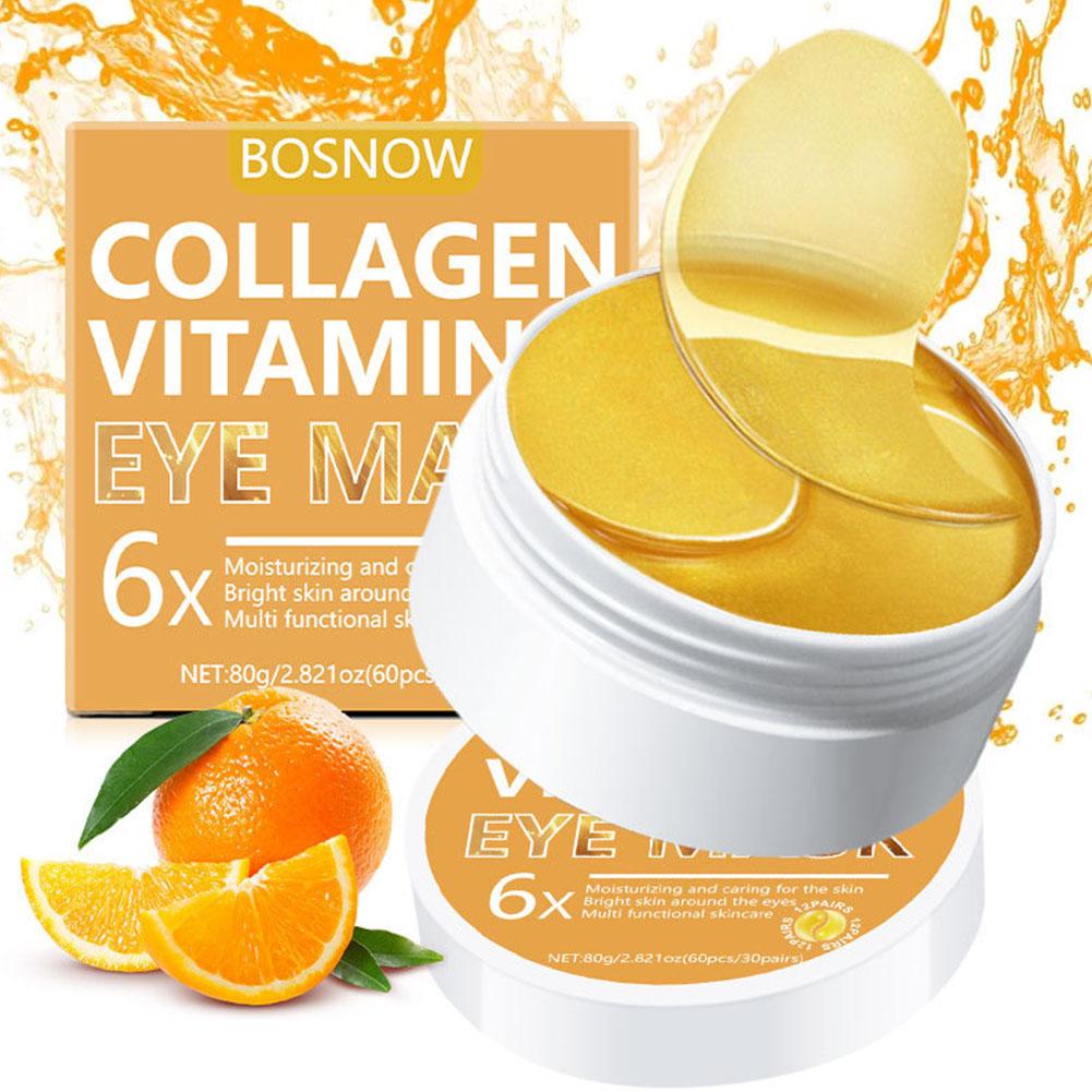 Collagen Vitamin Eye Mask 60pc - Collagen Under Eye Patches ulasan dan harga