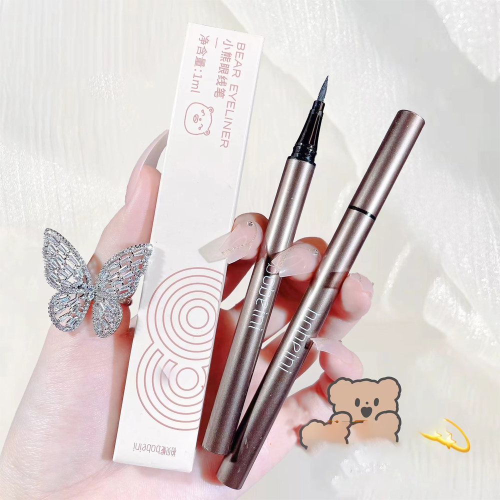 Bear Liquid Eyeliner Gel Pen W - Waterproof Liquid Eyeliner Pen ulasan dan harga