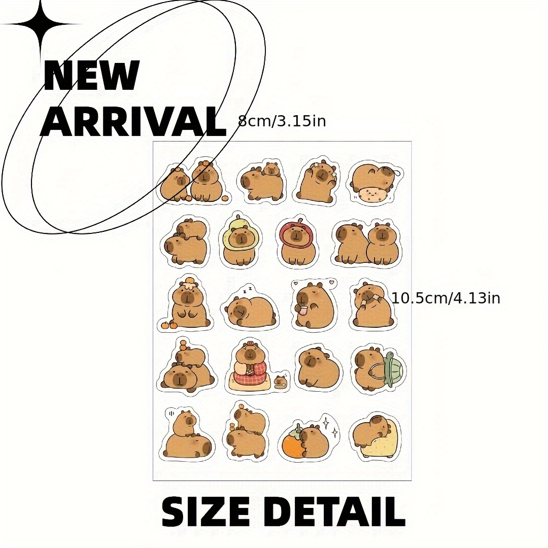 Capybara Shaped Pimple Patches - Skincare ulasan dan harga