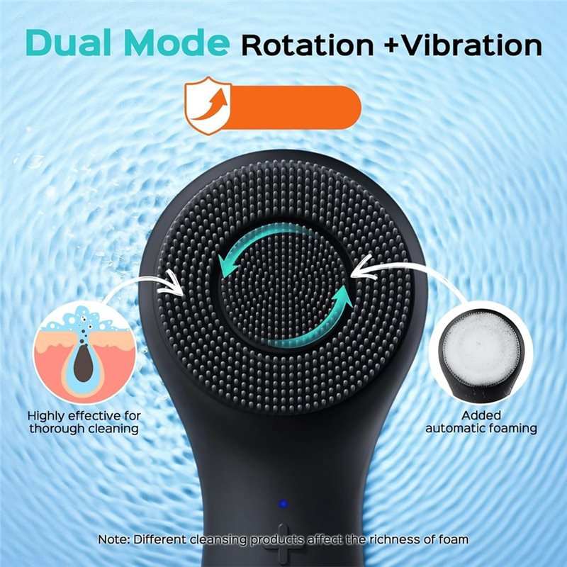 AA20-Face Scrubber Facial Clea - Silicone Face Scrubber Electric ulasan dan harga