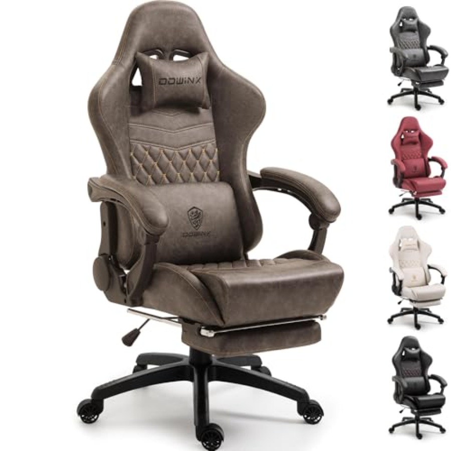 Big Tall Vintage Gaming Chair  - Massage ulasan dan harga