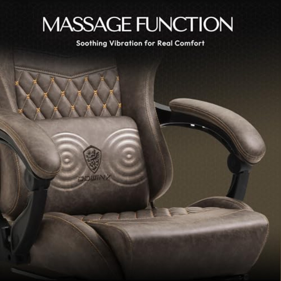 Big Tall Vintage Gaming Chair  - Massage ulasan dan harga