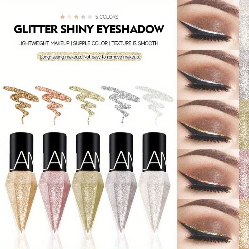 Pearlescent Glitter Diamond Li - Waterproof Liquid Eyeliner Pen ulasan dan harga