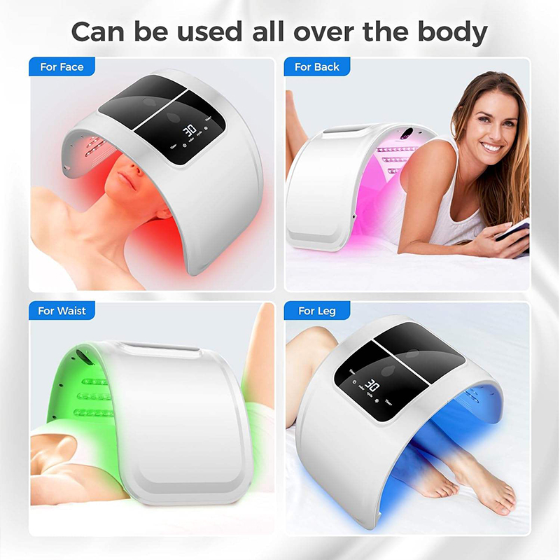 7 Colors LED Photon Beauty Mac - Led Light Therapy Face Mask ulasan dan harga
