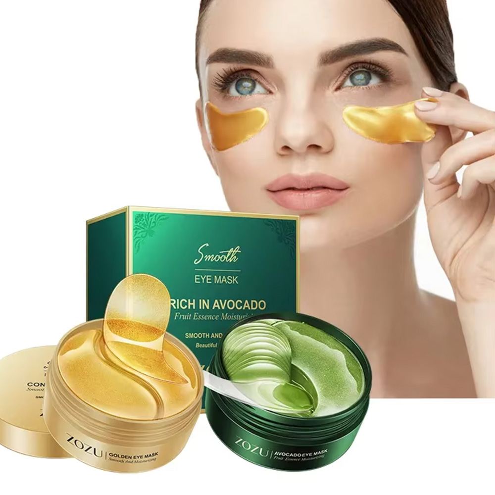 24K Golden Eye Gel Patch Avoca - Collagen Under Eye Patches ulasan dan harga