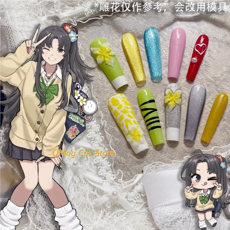 Girls Band Cry Anon Subaru Sho - Nail Art ulasan dan harga
