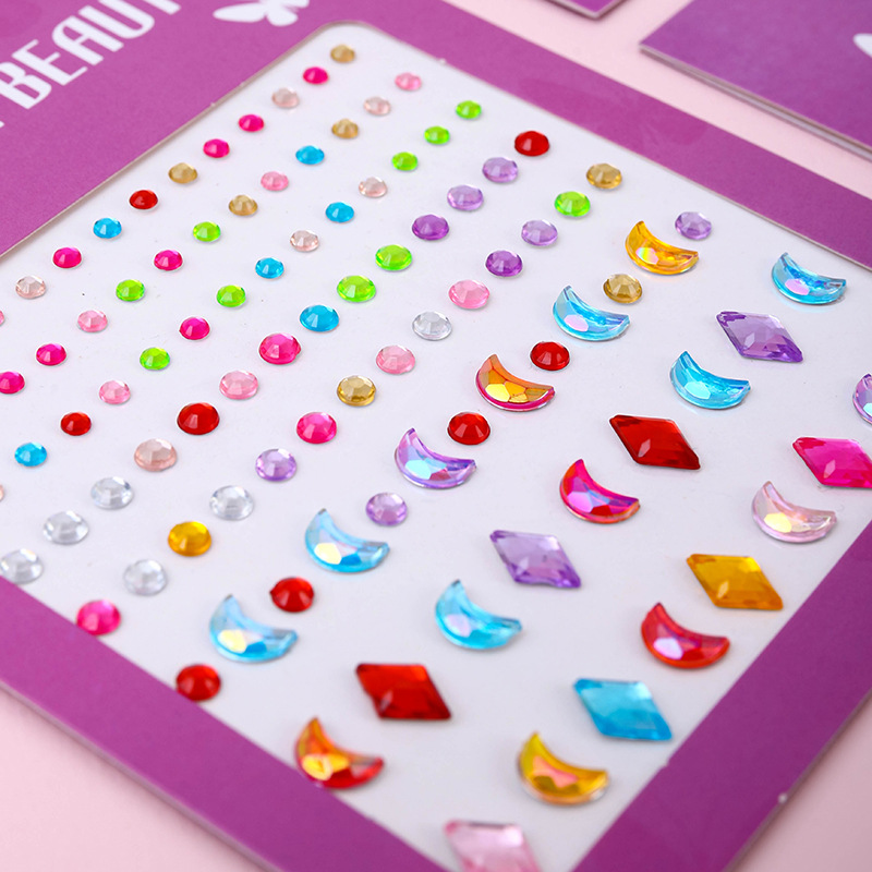 Hot Selling Face Gems Stickers - Nail Art ulasan dan harga