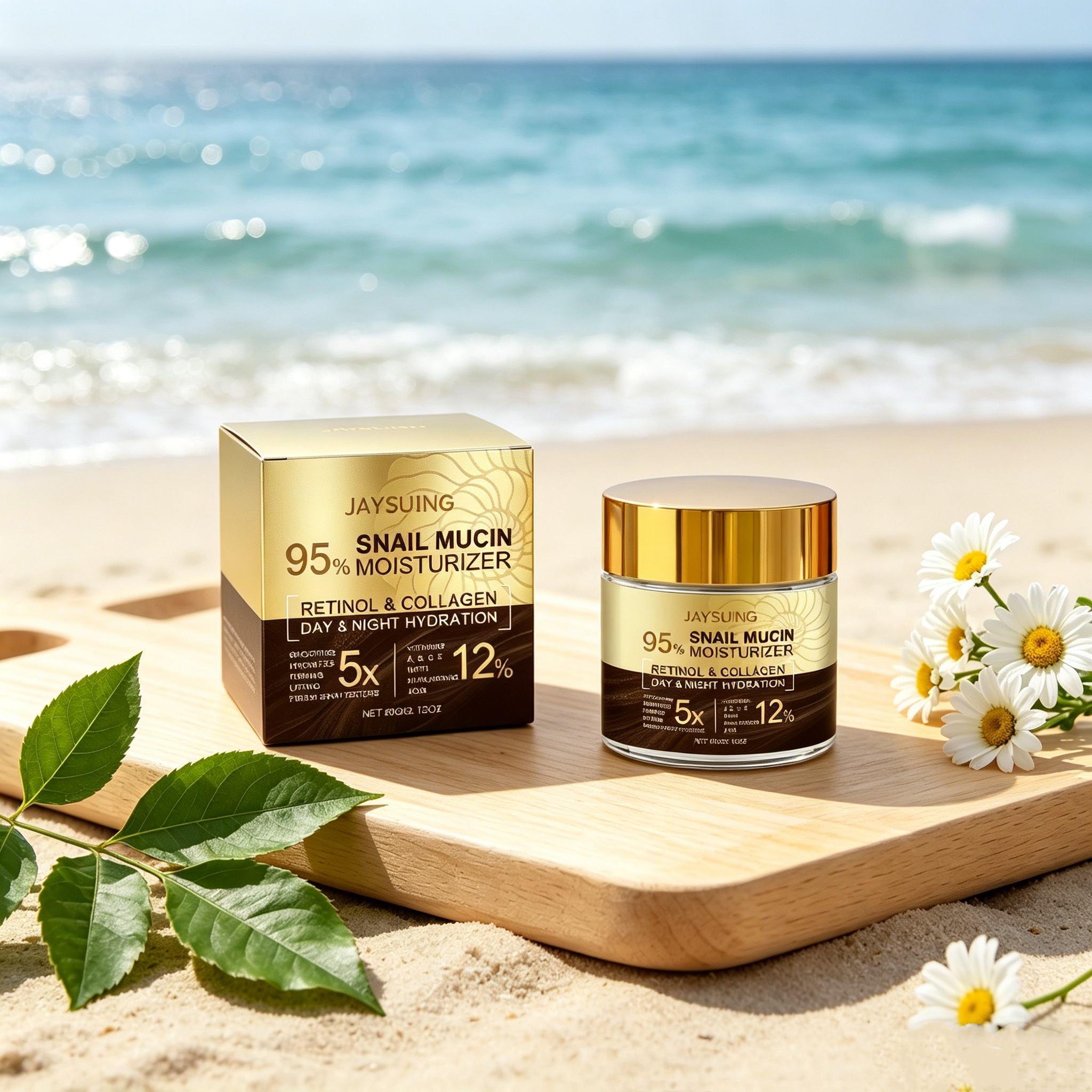 95% Snail Mucin Moisturizer Co - Retinol Anti Wrinkle Cream ulasan dan harga