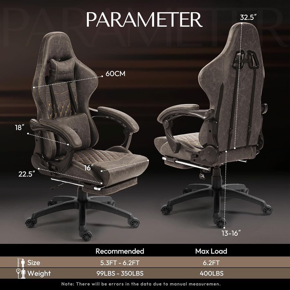 Big & Tall Vintage Gaming Chai - Massage ulasan dan harga