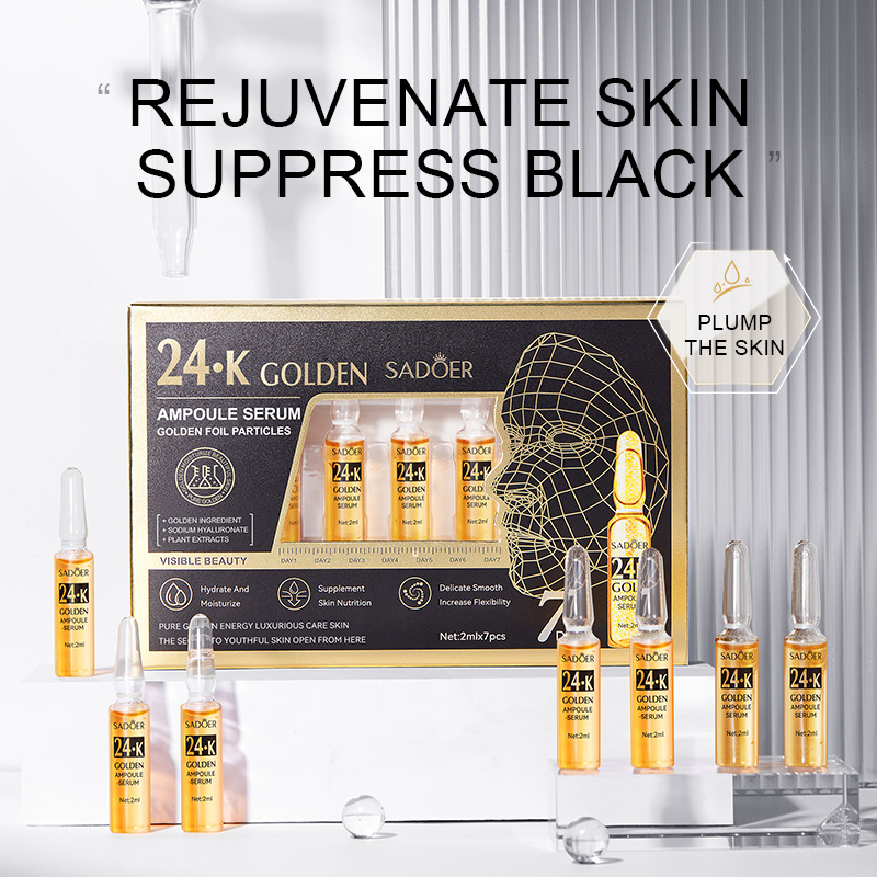 7pcs/Kit SADOER Ampoule Vitami - Hyaluronic Acid Facial Serum ulasan dan harga