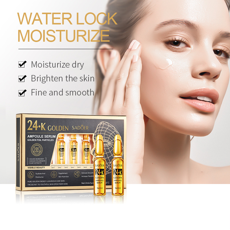 7pcs/Kit SADOER Ampoule Vitami - Hyaluronic Acid Facial Serum ulasan dan harga
