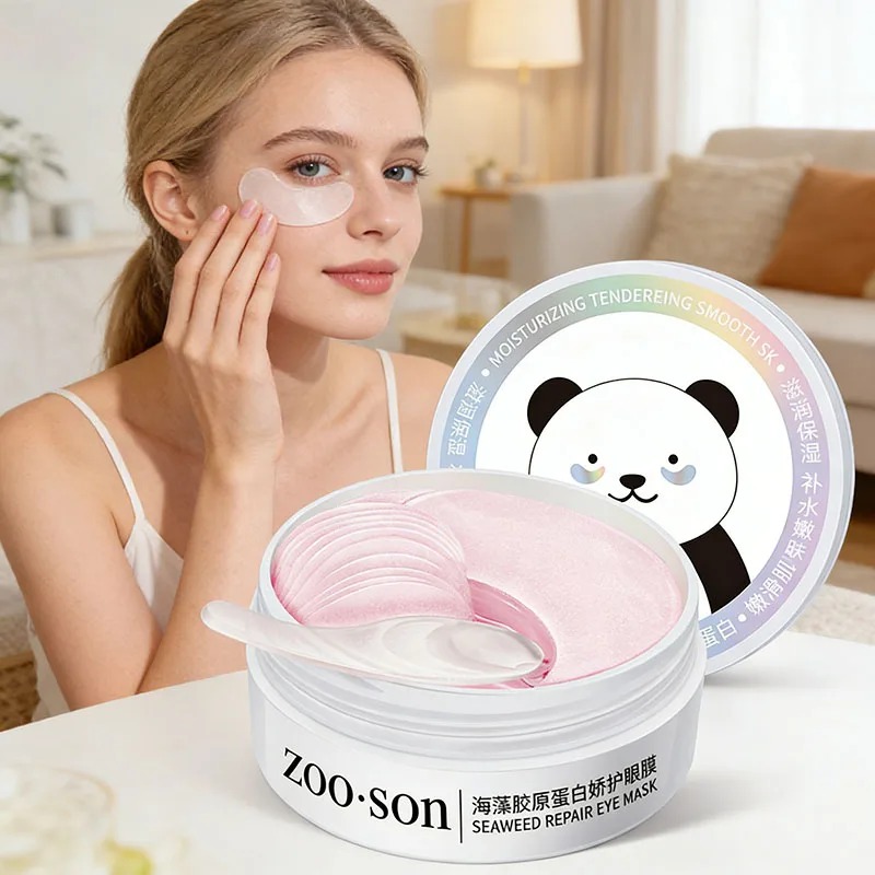 60Pcs Gold Crystal Collagen Ey - Collagen Under Eye Patches ulasan dan harga
